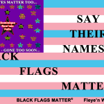 Stop Killing Trans Black Flag