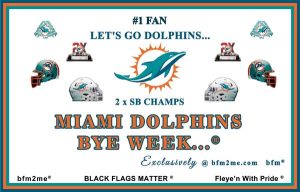 BYE WEEK - MIAMI DOLPHINS